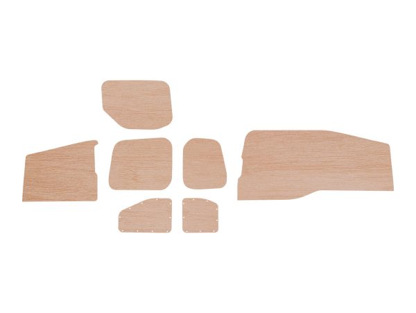 CITROËN BERLINGO 2 FULL HEIGHT BLANK PLY PANEL KIT BARN DOOR VARIANT - STYLE 6
