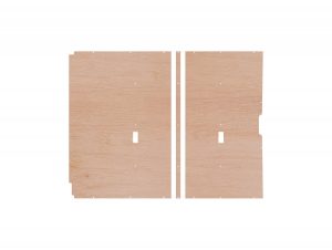 VAUXHALL VIVARO 1ST GENERATION TWO PIECE PLY ROOF PANEL KIT
