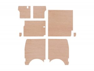VW T4 SWB PLY PANEL KIT BARN DOOR VARIANT - STYLE 3