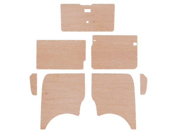 VW T5 SWB PLY PANEL KIT TAILGATE VARIANT - STYLE 2