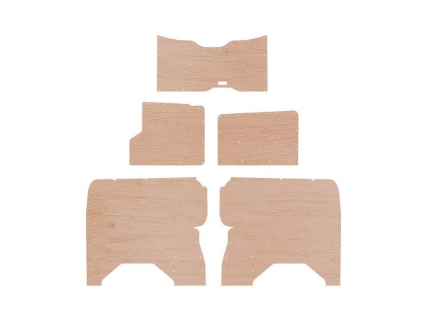 FORD TRANSIT CUSTOM 2013-ONWARDS LWB (L2) PLY PANEL KIT TAILGATE VARIANT - STYLE 2