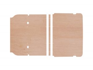 FORD TRANSIT CUSTOM 2013-ONWARDS SWB (L1) TWO PIECE PLY ROOF PANEL KIT