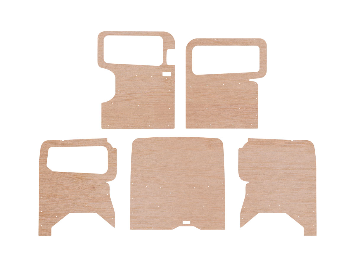 FORD TRANSIT CUSTOM 2013-ONWARDS SWB (L1) FULL HEIGHT PLY PANEL