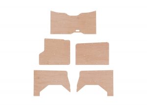 FORD TRANSIT CUSTOM 2013-ONWARDS SWB (L1) PLY PANEL KIT TAILGATE VARIANT - STYLE 4